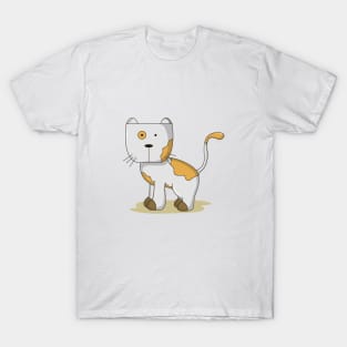 Cute cat cartoon T-Shirt